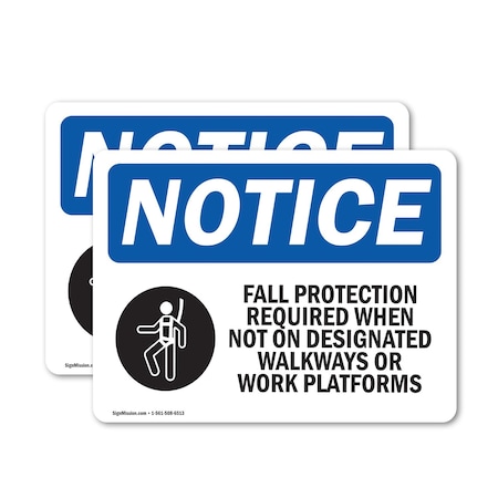 Signmission 5 in Height, 7 in Width, Vinyl Decal, Rectangle OS-2PACK-NS-D-57-L-12469